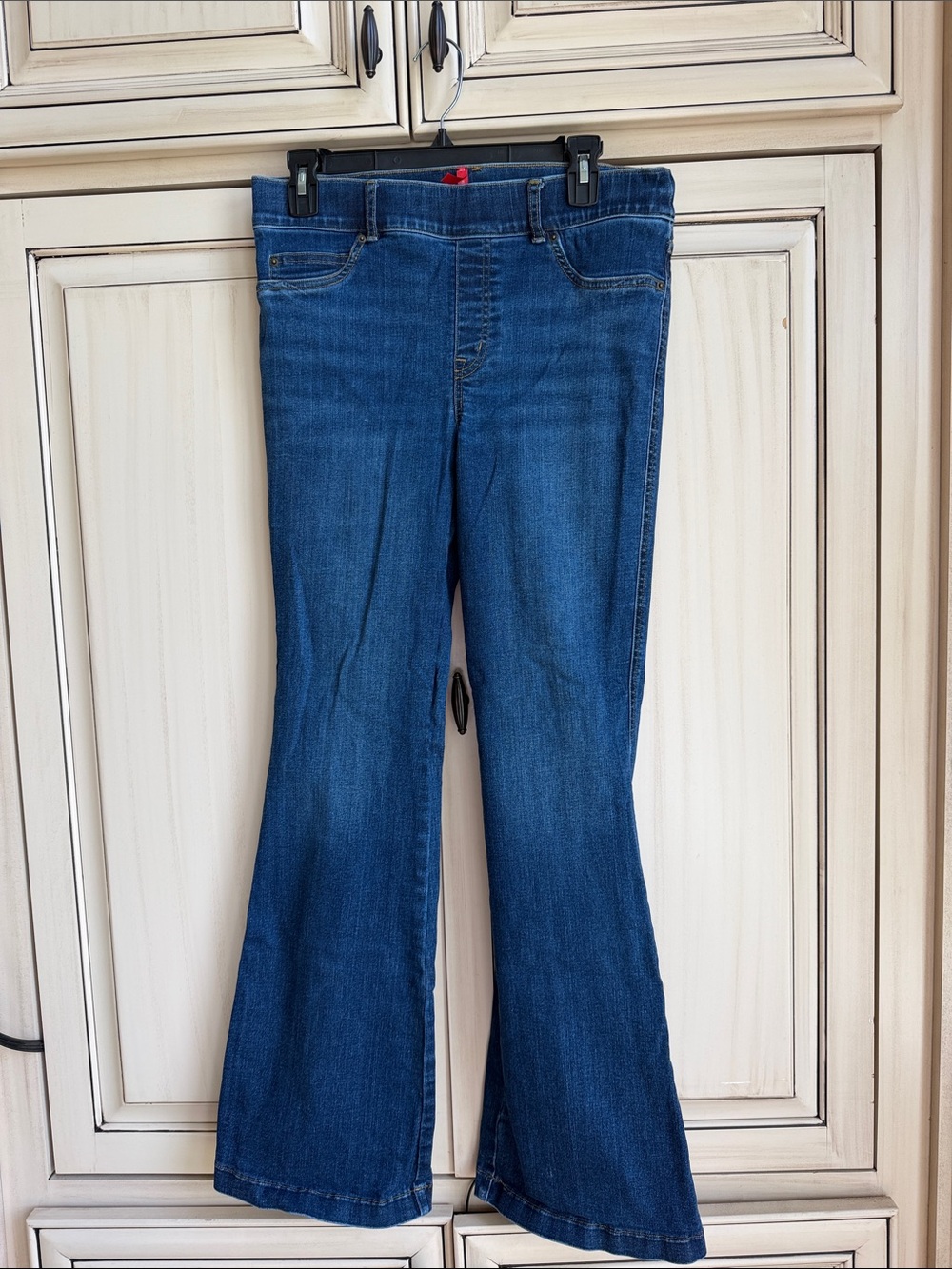 SPANX Dark Blue Flare Jeans